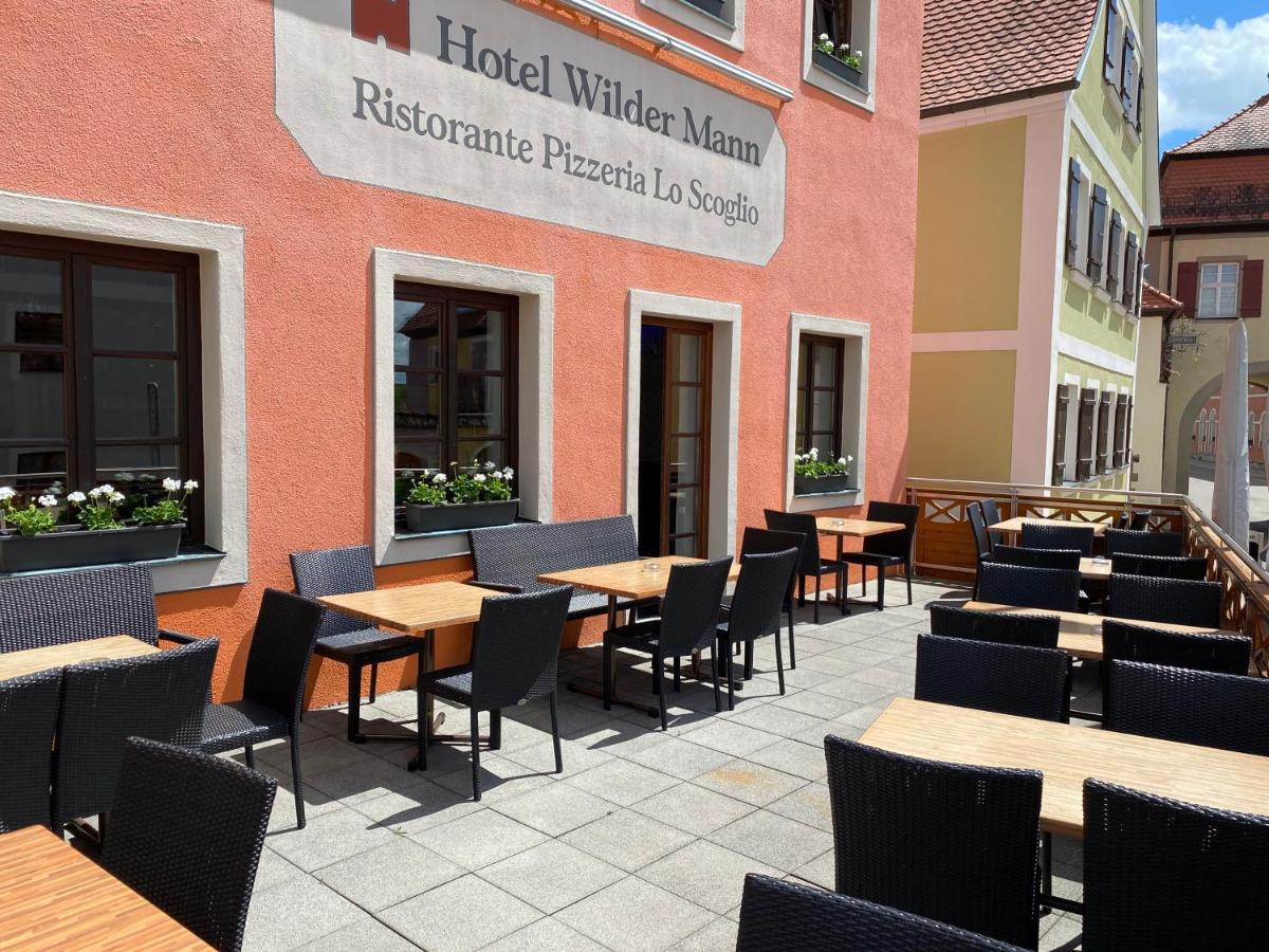 Hotel Wilder Mann Feuchtwangen Exterior photo