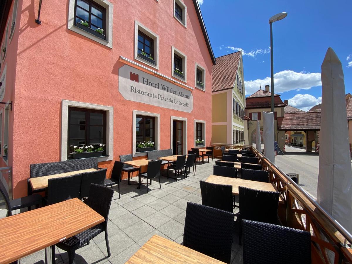Hotel Wilder Mann Feuchtwangen Exterior photo