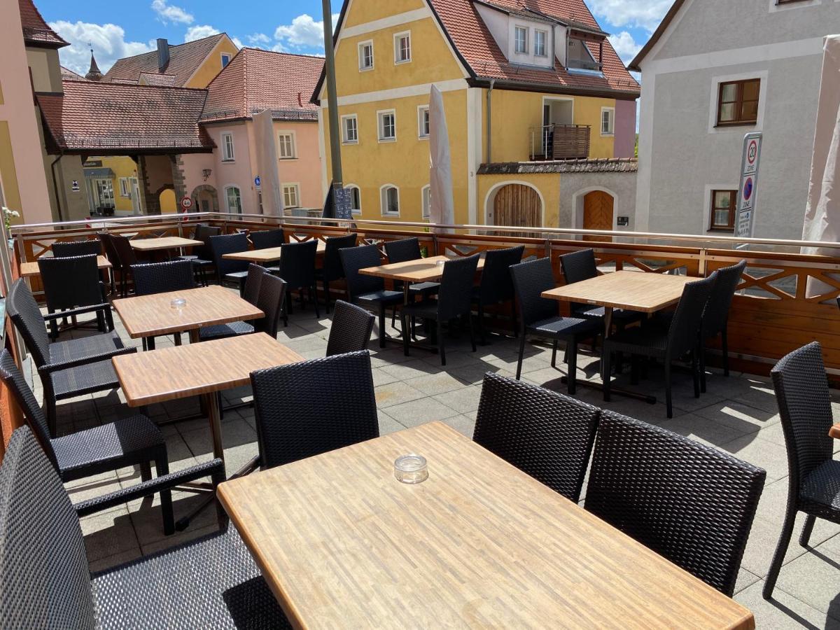 Hotel Wilder Mann Feuchtwangen Exterior photo