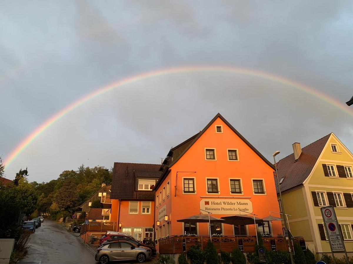 Hotel Wilder Mann Feuchtwangen Exterior photo